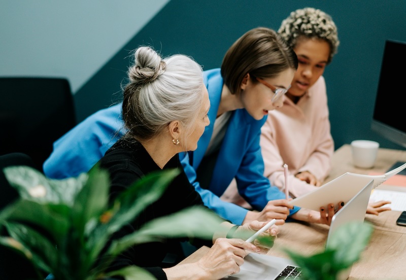 Entrepreneurs planning new limited company formation, representing startup clients